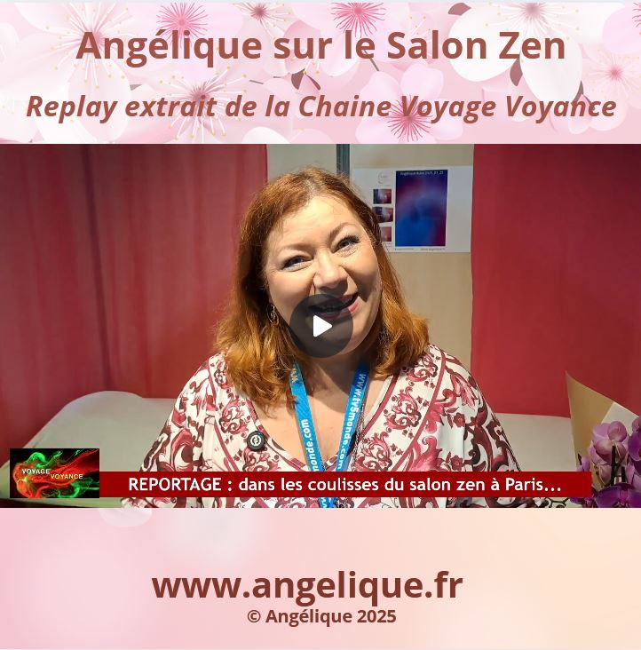 Annonce_Angelique_Salon_Zen25 Angélique Médium sur le Salon ZEN 2025